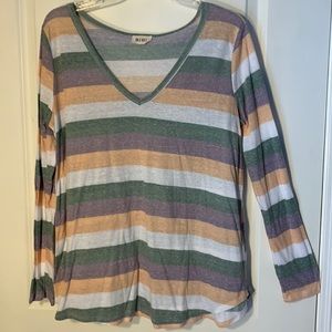 Mardi Gras long sleeved tee